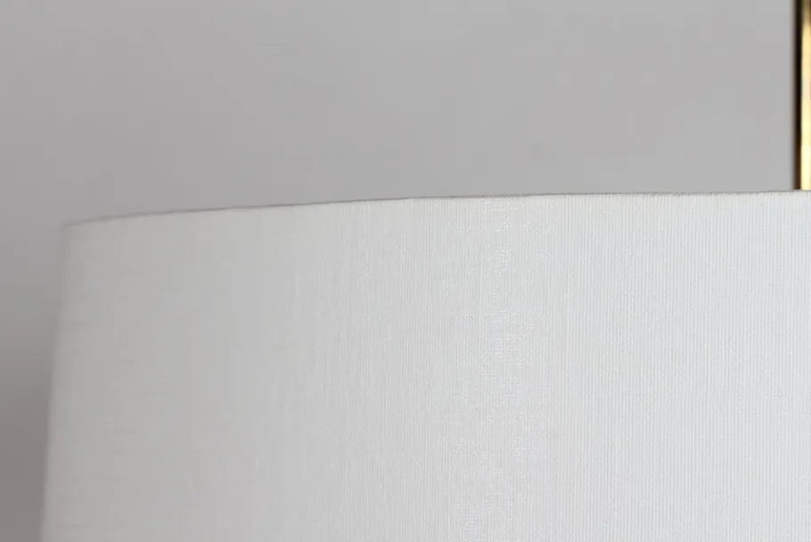 New Pamono Danish Modern Floor Lamps in Brass by Svend Aage Holm Sørensen for Fog & Mørup, 1960s, Set of 2