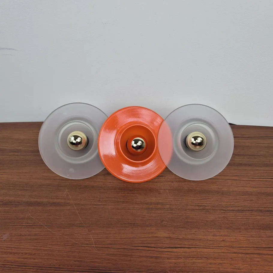 Clearance Pamono Danish Modern Inter Pendant Lamps from Design Light A/S, 1980, Set of 3