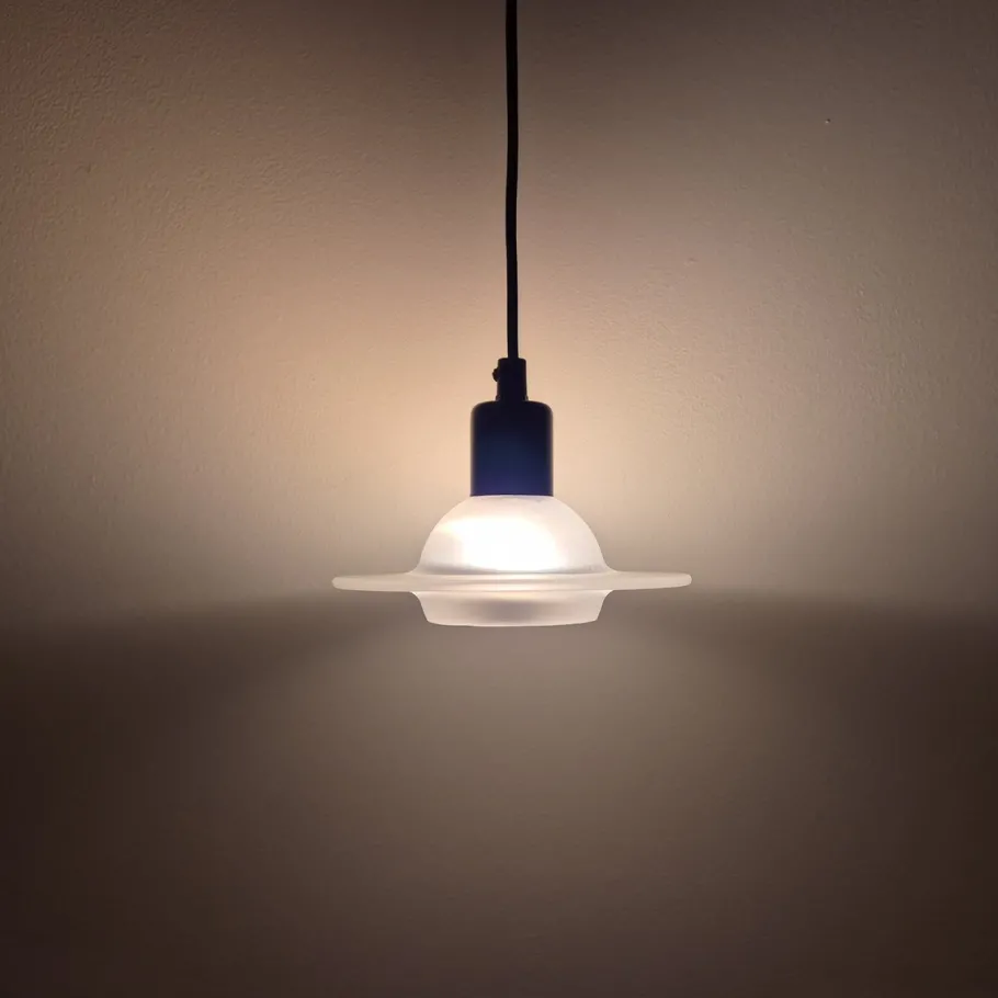 Clearance Pamono Danish Modern Inter Pendant Lamps from Design Light A/S, 1980, Set of 3