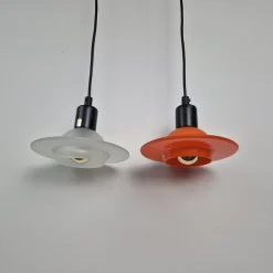 Clearance Pamono Danish Modern Inter Pendant Lamps from Design Light A/S, 1980, Set of 3