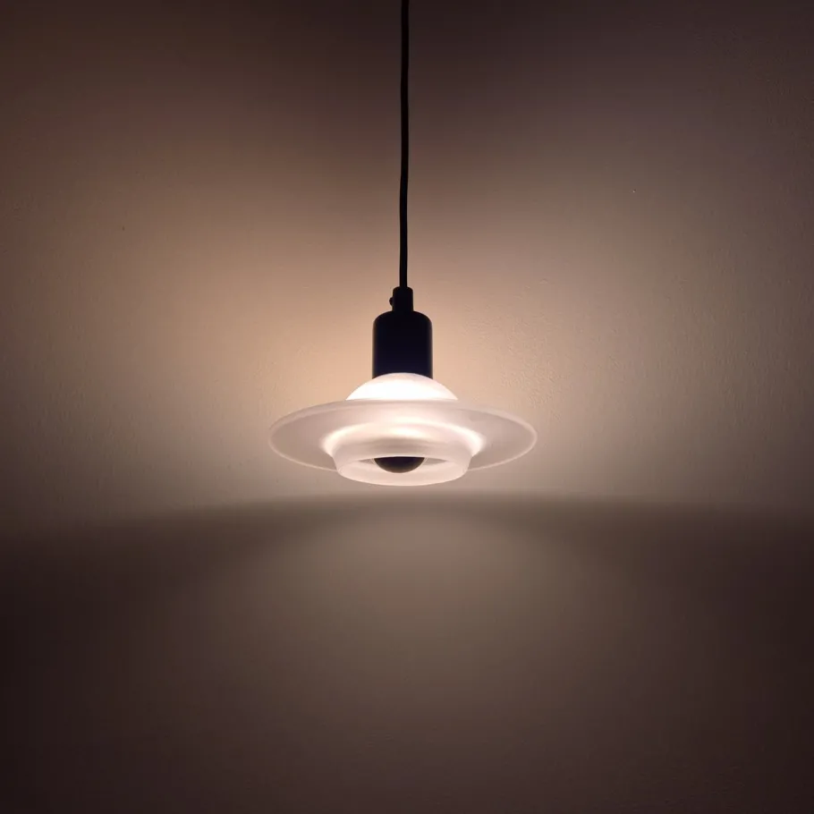 Clearance Pamono Danish Modern Inter Pendant Lamps from Design Light A/S, 1980, Set of 3