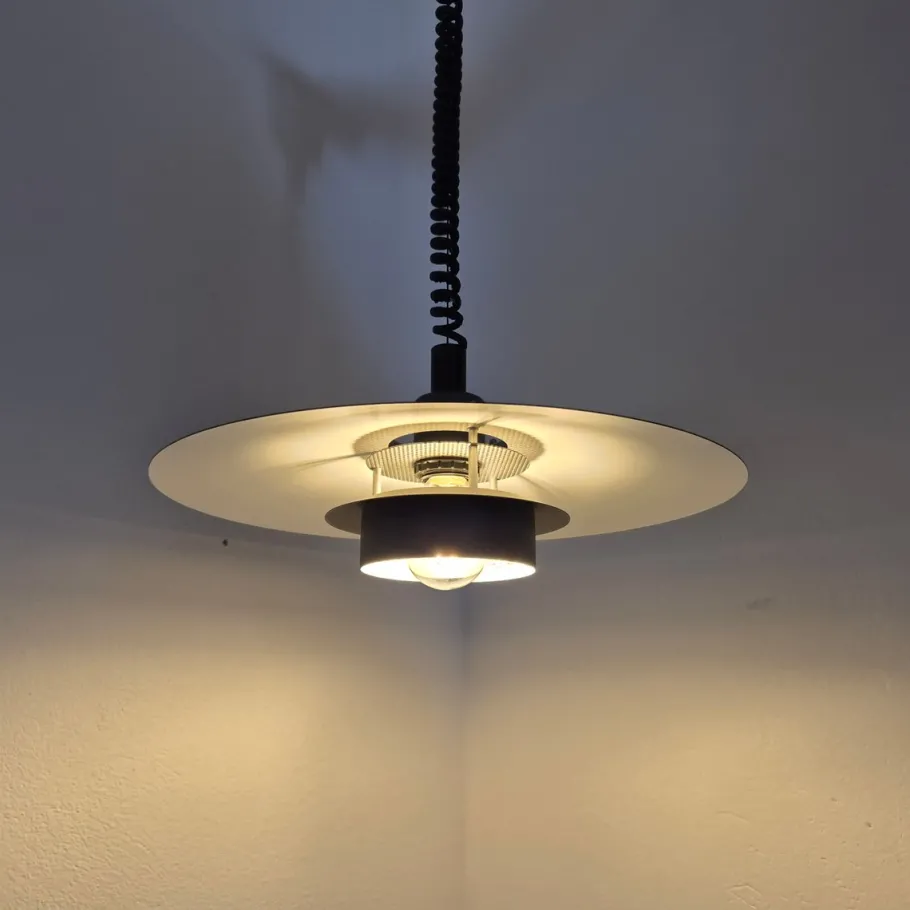 Best Pamono Danish Modern Paloma Pendant Lamp from Design Light, 1980s