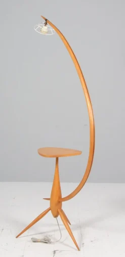Hot Pamono Danish Modern Tripod Bridge Floor Lamp by Severin Hansen, 1950s