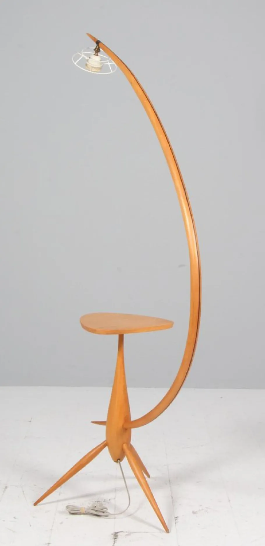 Hot Pamono Danish Modern Tripod Bridge Floor Lamp by Severin Hansen, 1950s