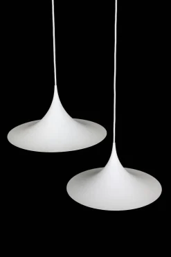 Discount Pamono Danish Semi 47 Pendant Lights by Torsten Thorup for Fog & Mørup, 1960s, Set of 2