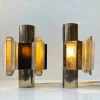 Online Pamono Danish Space Age Wall Sconces by Claus Bolby for Cebo Industri, 1970s, Set of 2