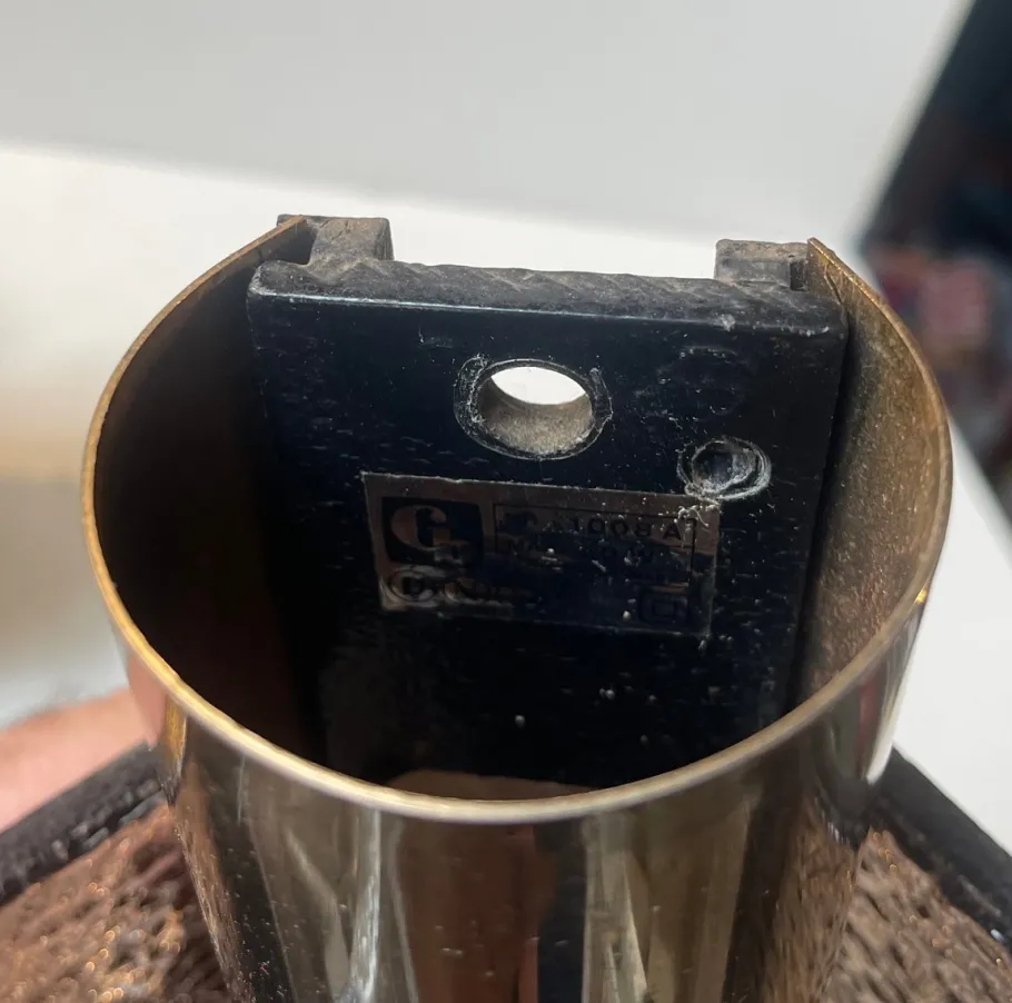 Online Pamono Danish Space Age Wall Sconces by Claus Bolby for Cebo Industri, 1970s, Set of 2