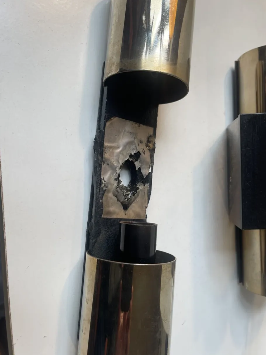 Online Pamono Danish Space Age Wall Sconces by Claus Bolby for Cebo Industri, 1970s, Set of 2