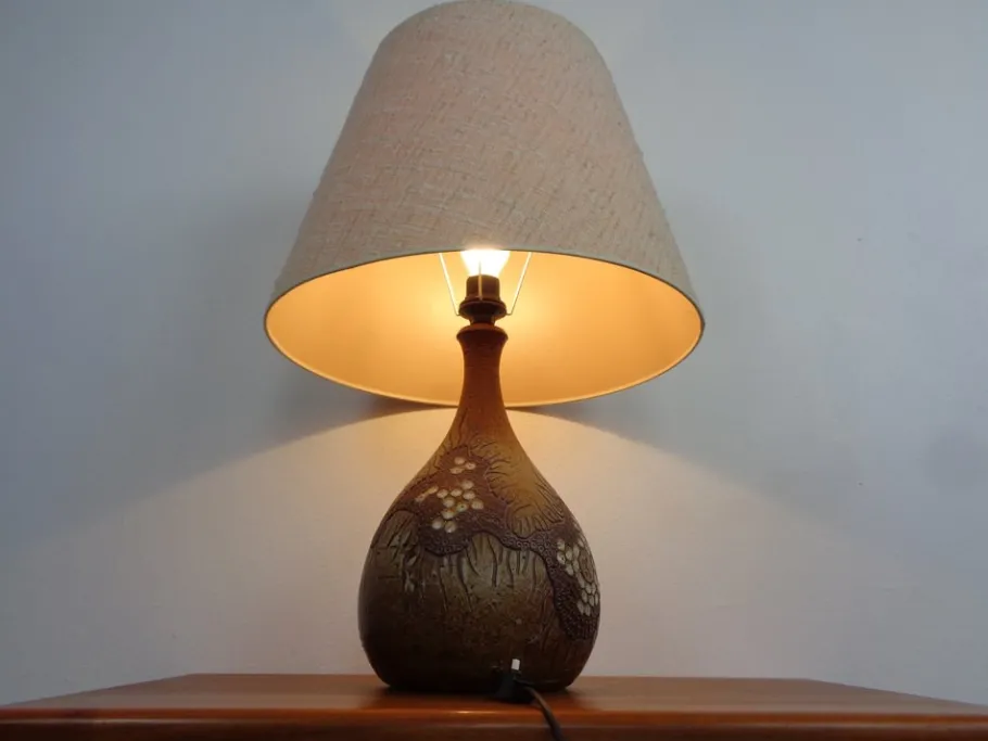 Online Pamono Danish Studio Ceramic Floor Lamp by Mette Løkke Stiil, 1960s