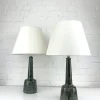 Sale Pamono Danish Tall Ceramic Table Lamps by Esben Klint for Le Klint, 1960, Set of 2