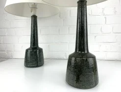 Sale Pamono Danish Tall Ceramic Table Lamps by Esben Klint for Le Klint, 1960, Set of 2