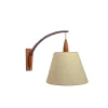 Hot Pamono Danish Teak Rotatable Wall Lamp, 1960s