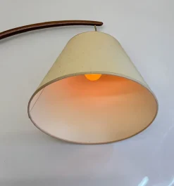 Hot Pamono Danish Teak Rotatable Wall Lamp, 1960s