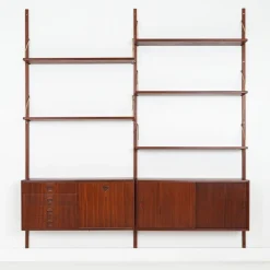Clearance Pamono Danish Teak System Bookcase, 1960s