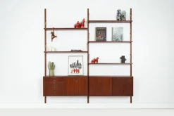 Clearance Pamono Danish Teak System Bookcase, 1960s