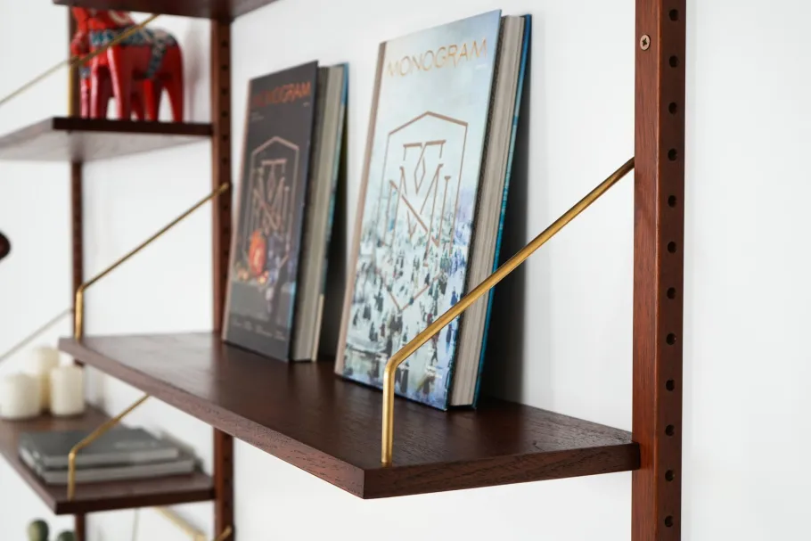 Clearance Pamono Danish Teak System Bookcase, 1960s