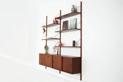 Clearance Pamono Danish Teak System Bookcase, 1960s