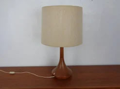 Sale Pamono Danish Teak Table Lamp from Kirk, 1960s