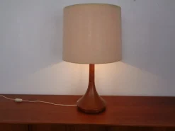 Sale Pamono Danish Teak Table Lamp from Kirk, 1960s