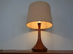 Sale Pamono Danish Teak Table Lamp from Kirk, 1960s