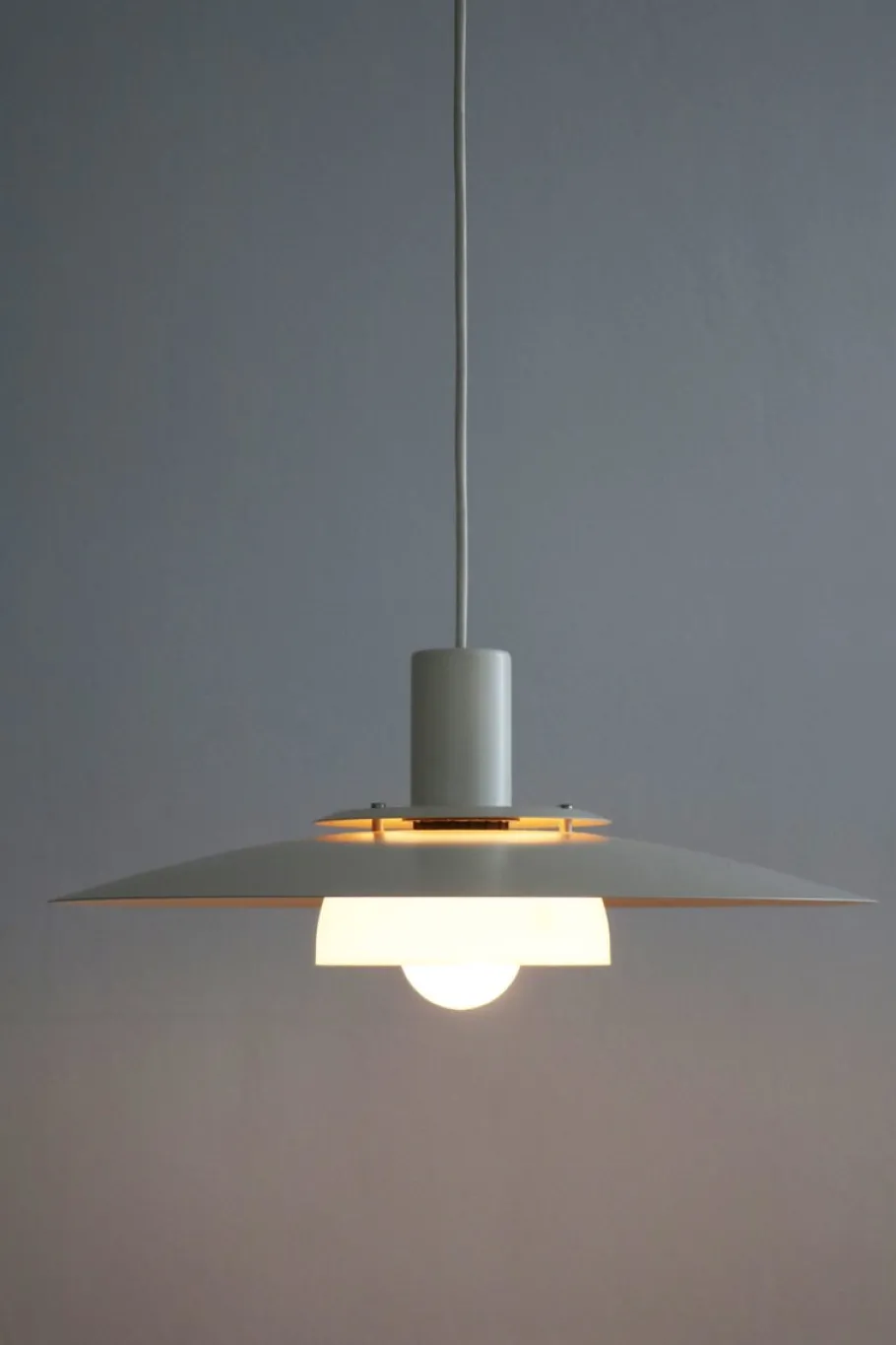 Clearance Pamono Danish Tess Slats Pendant Lamp from Dana Light, 1970s