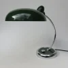 Outlet Pamono Dark Green and Chrome Desk Lamp from Escolux, 1930s