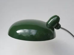 Outlet Pamono Dark Green and Chrome Desk Lamp from Escolux, 1930s