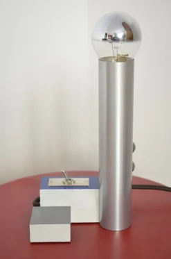 New Pamono De Stijl Table Lamp by Vilmos Huszar for Tecnolumen, 1920s