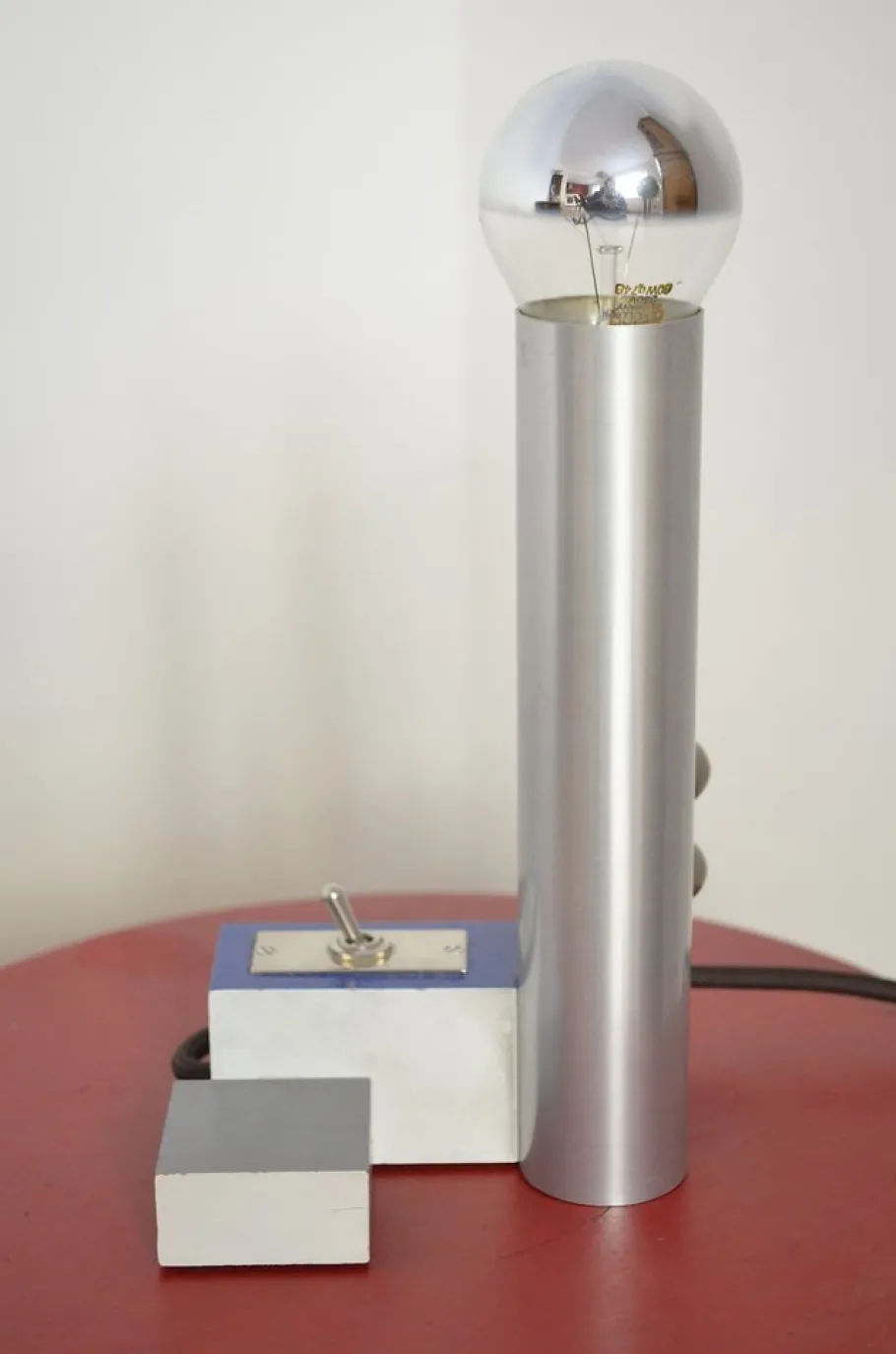 New Pamono De Stijl Table Lamp by Vilmos Huszar for Tecnolumen, 1920s