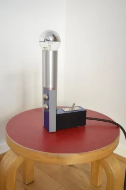 New Pamono De Stijl Table Lamp by Vilmos Huszar for Tecnolumen, 1920s