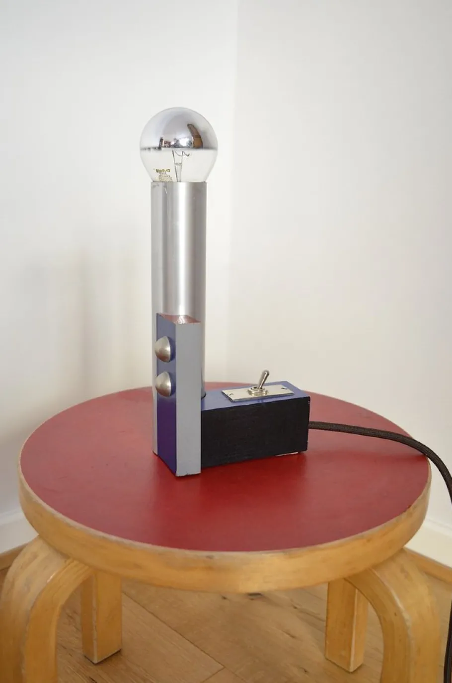 New Pamono De Stijl Table Lamp by Vilmos Huszar for Tecnolumen, 1920s