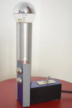 New Pamono De Stijl Table Lamp by Vilmos Huszar for Tecnolumen, 1920s