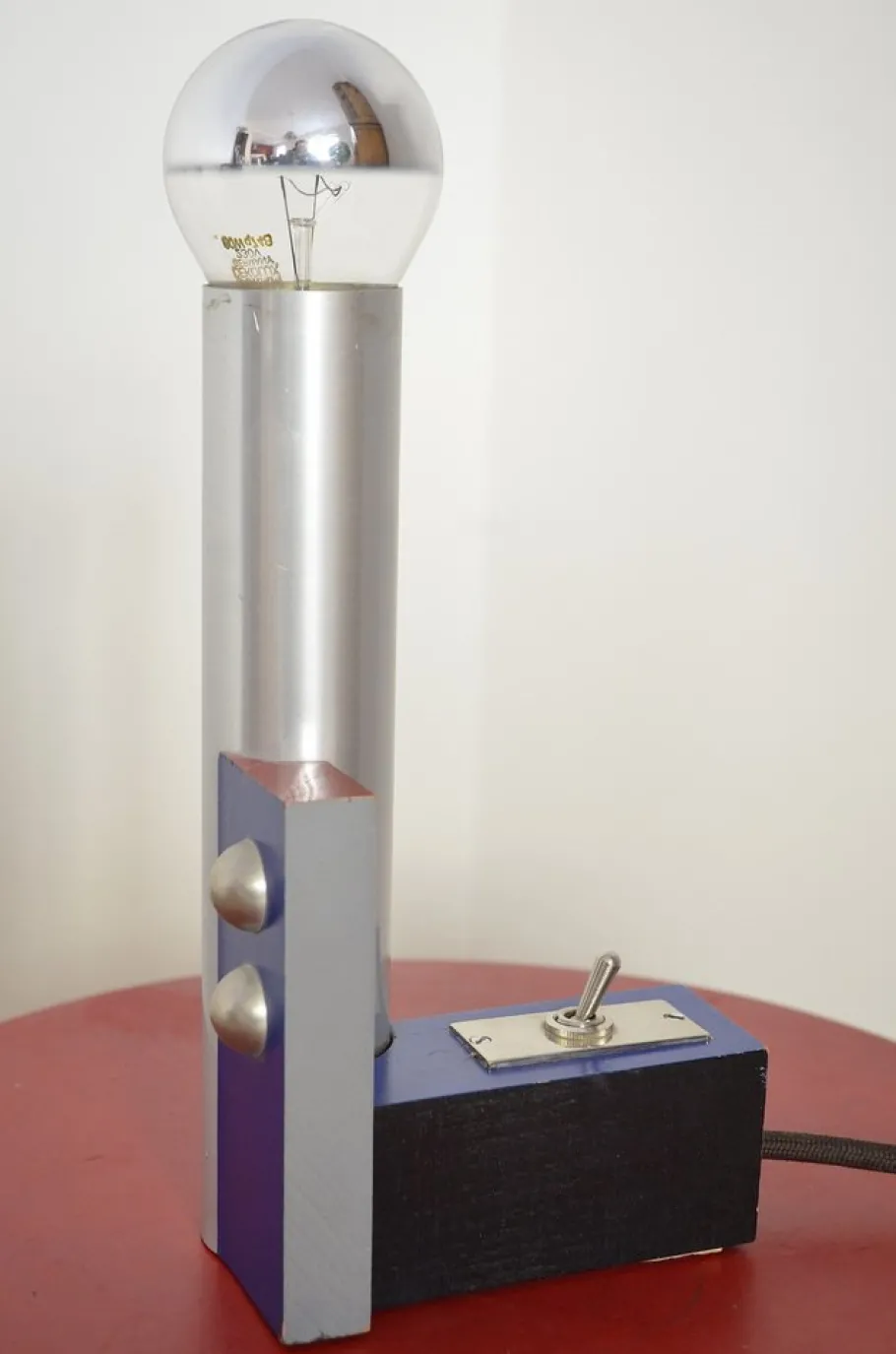 New Pamono De Stijl Table Lamp by Vilmos Huszar for Tecnolumen, 1920s