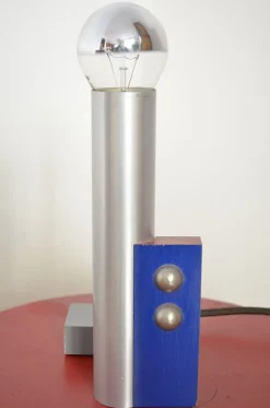 New Pamono De Stijl Table Lamp by Vilmos Huszar for Tecnolumen, 1920s