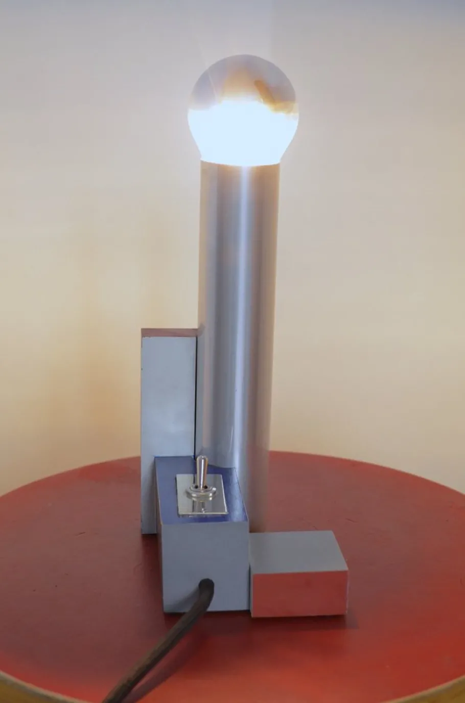 New Pamono De Stijl Table Lamp by Vilmos Huszar for Tecnolumen, 1920s