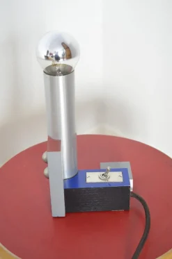 New Pamono De Stijl Table Lamp by Vilmos Huszar for Tecnolumen, 1920s