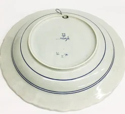 New Pamono Delft Bottle Wall Plate After van de Velde from Porceleyne Fles, 1898