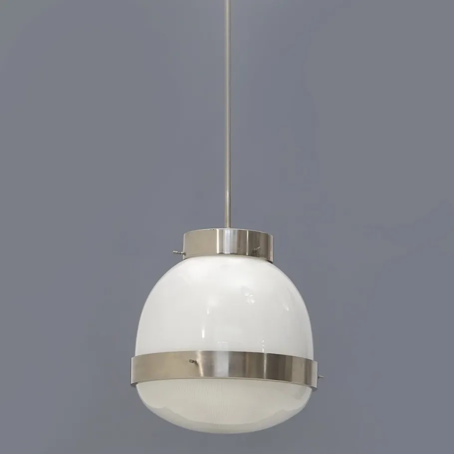 Hot Pamono Delta Chandelier by Sergio Mazza for Artemide, 1960s