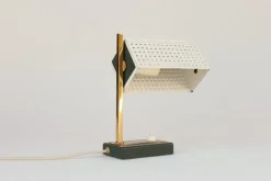 Sale Pamono Desk Lamp in Perforated Metal, 1950s