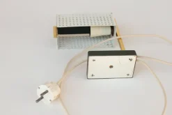 Sale Pamono Desk Lamp in Perforated Metal, 1950s