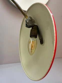 Hot Pamono Desk Lamp in Red by Christian Dell for Kaiser Idell