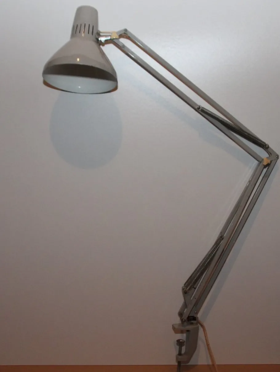 New Pamono Desk Lamp Type W1 by Ledu Waso, Sweden, 1960s