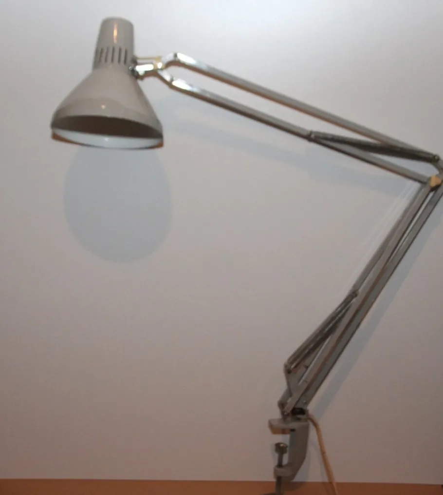 New Pamono Desk Lamp Type W1 by Ledu Waso, Sweden, 1960s