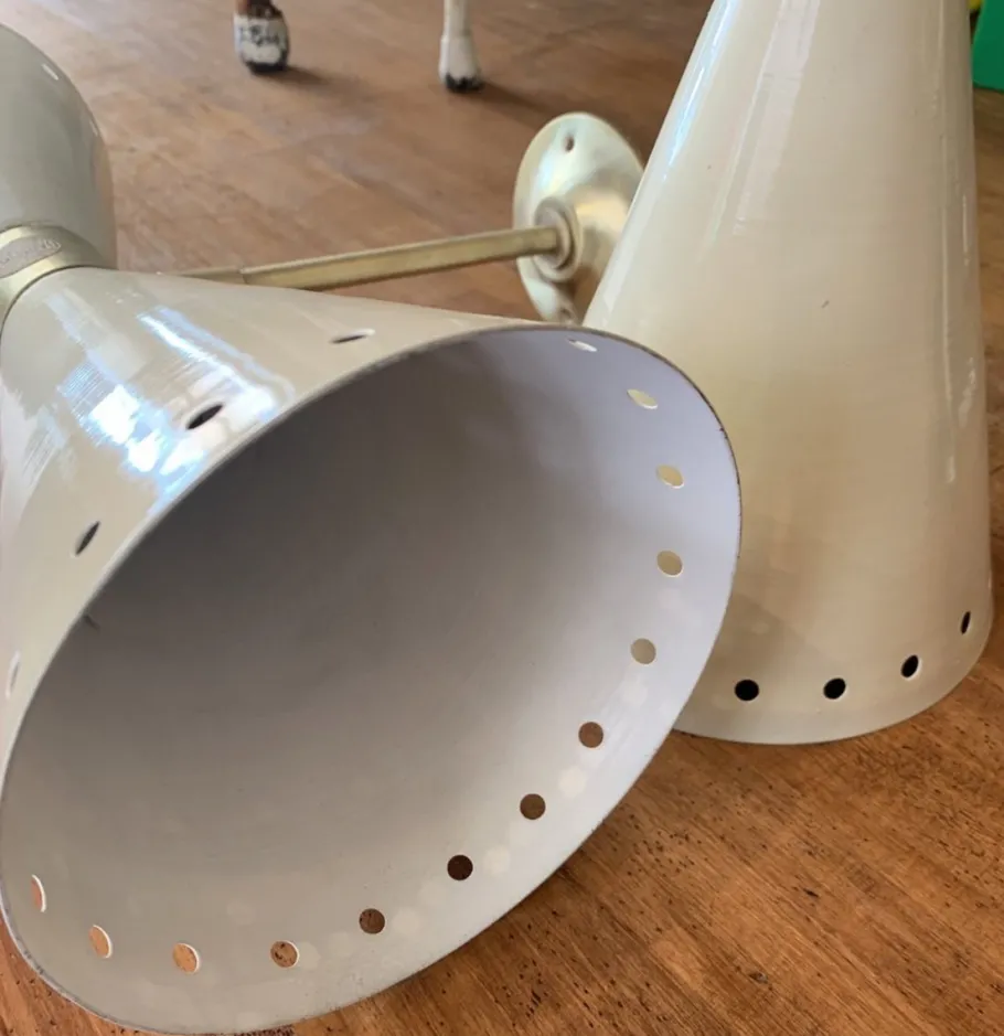 Hot Pamono Diablo Model Wall Light from Stilnovo, 1950s