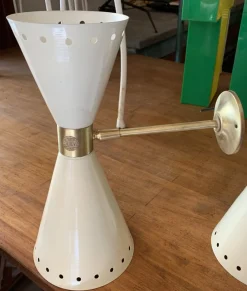 Hot Pamono Diablo Model Wall Light from Stilnovo, 1950s