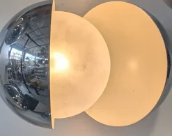 New Pamono Diaframma Sconce from Fontana Arte, 1960s