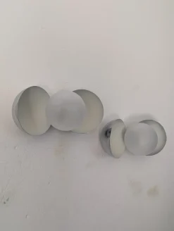 New Pamono Diaframma Sconce from Fontana Arte, 1960s