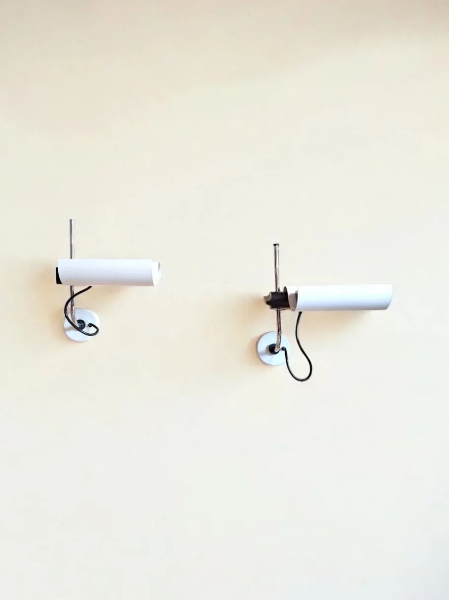 Best Pamono Dim Model Wall Lamps by Vico Magistretti for Oluce, Italy, 1970s, Set of 2