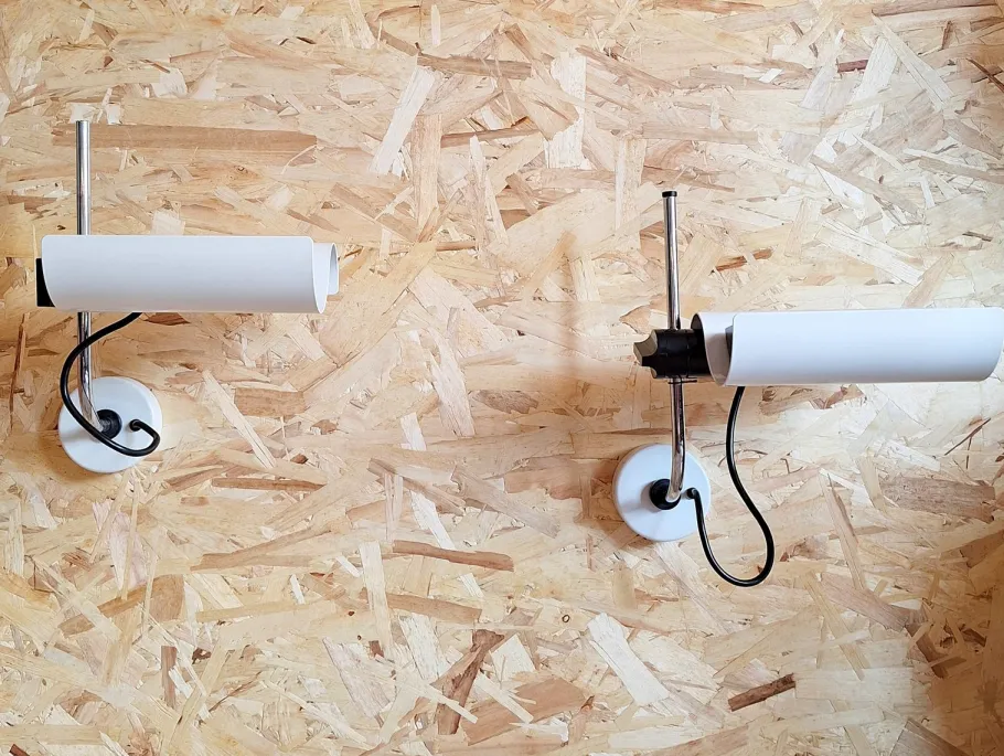 Best Pamono Dim Model Wall Lamps by Vico Magistretti for Oluce, Italy, 1970s, Set of 2