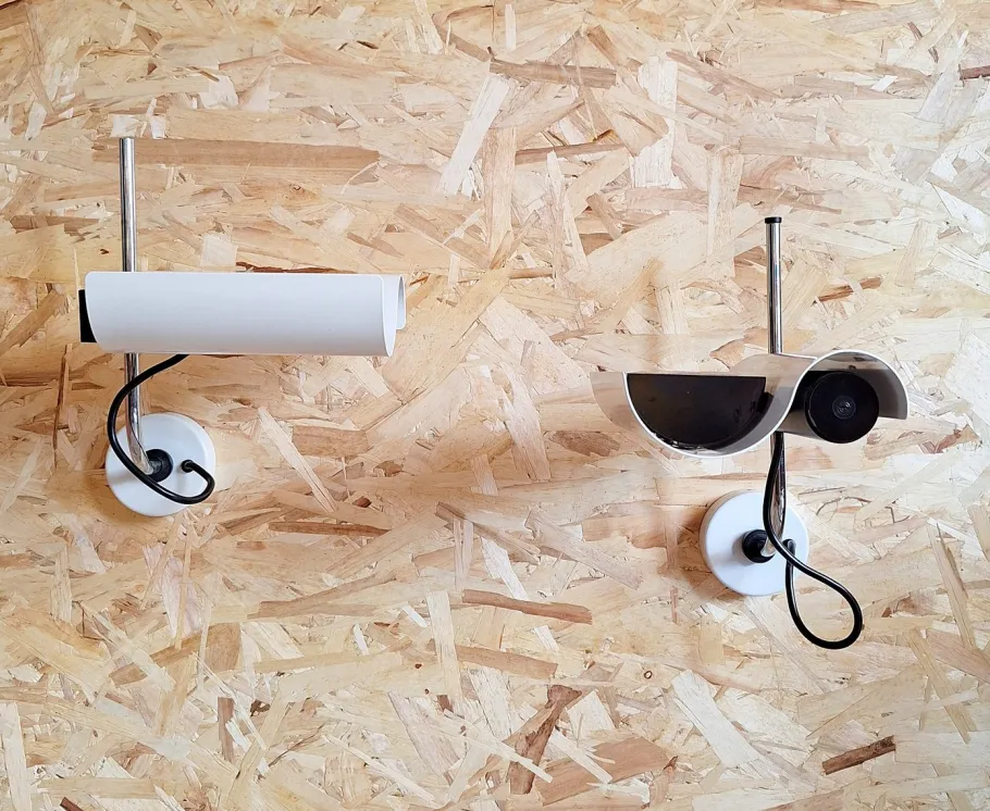 Best Pamono Dim Model Wall Lamps by Vico Magistretti for Oluce, Italy, 1970s, Set of 2